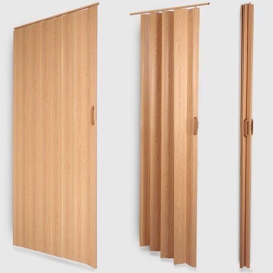 104RDHOUSE Porte pliante accordéon en PVC blanc transparent de 106,7 x 104RDHOUSE Porte pliante accordéon en PVC blanc transparent de 106,7 x