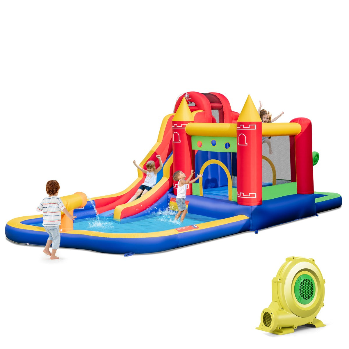 Table à Eau VEVOR – 9 Accessoires, Pêche, Roue à Eau, Pour Intérieur/extérieur, Dès 3 Ans
