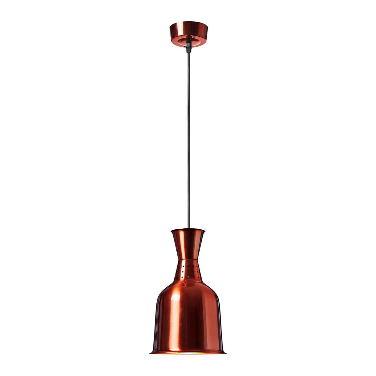 Lampe Chauffante - Royal Catering - Matériau : Acier - Culot : E27 Max 250 W Cuivre 29 X 29 X 29 Cm 90198641 Lampe Chauffante - Royal Catering - Matériau : Acier - Culot : E27 Max 250 W Cuivre 29 X 29 X 29 Cm 90198641