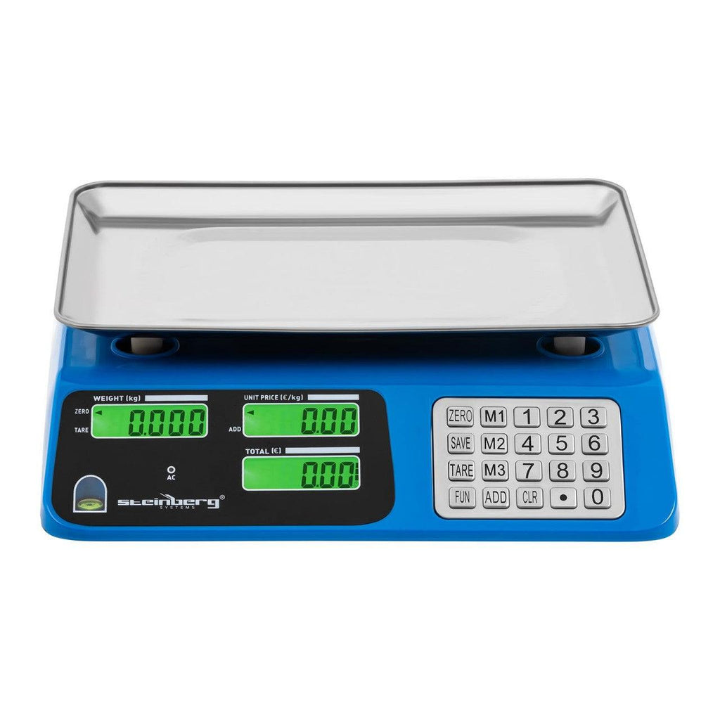 Balance de contrôle - 40 kg / 2 g - Écrans LCD opposés - Bord surélevé 14_0000602 - Helloshop26