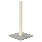 Arbre à chat meuble tour grimper jouet grattage grattoir escalade plateforme clair 35 x 35 x 70 cm gris 02_0022765