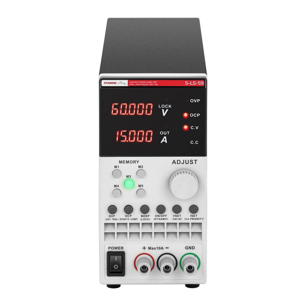 Alimentation de laboratoire 0-60 V - 0-15 A CC - 300 watts USB/LAN/RS232 14_0000435 - Helloshop26