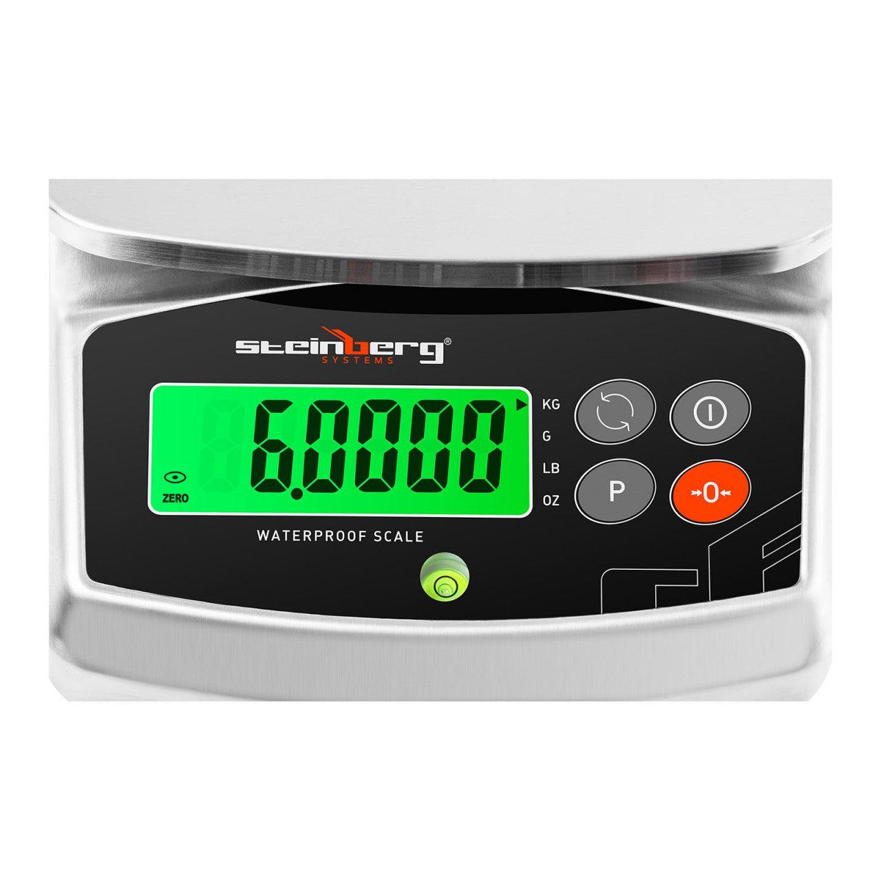 Balance de table cuisine pèse aliment numérique - 6 kg / 0,2 g