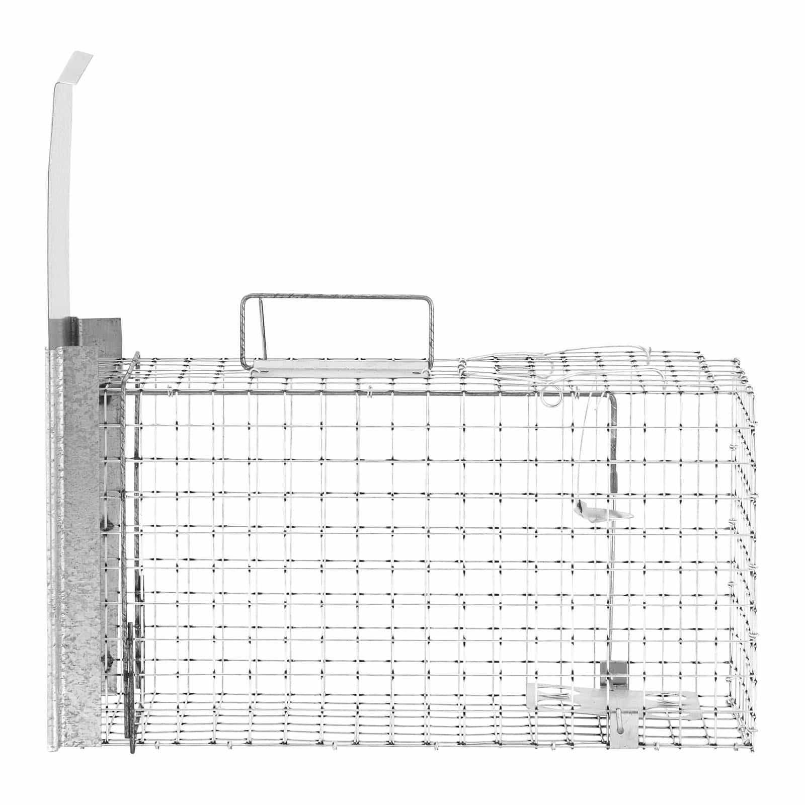 Cage piège capture animaux 50 x 20 x 27 cm - mailles : 25 x 25 mm 14_0 –  Helloshop26