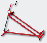 Cric lève tracteur tondeuse lève tondeuse jardin bricolage atelier 400 kg rouge 3416197/2 - Helloshop26