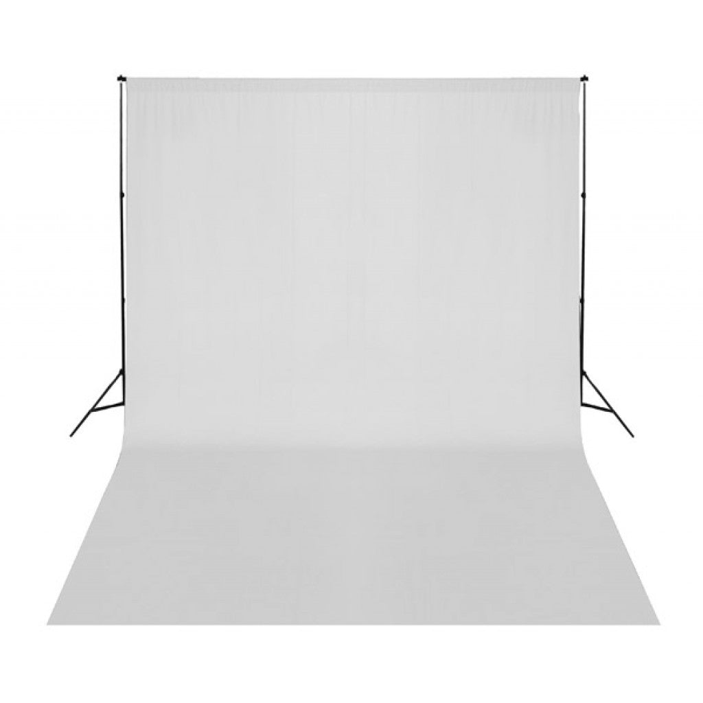 Toile de fond BLANC 3x3 m photo studio 1802003