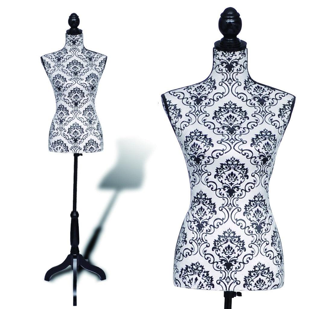 annequin de Couture, buste de couture fee avec un otif floral (38 annequin de Couture, buste de couture fee avec un otif floral (38