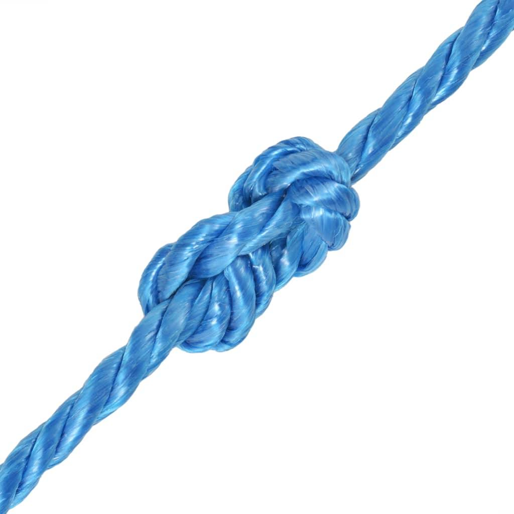 Corde torsadée Polypropylène 6 mm 200 m bleu 02_0003409 - Helloshop26