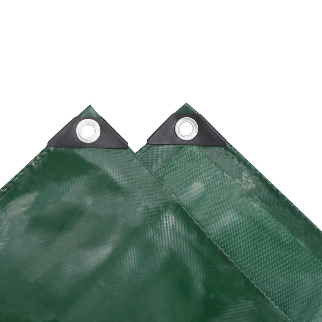 Bâche drap de camping protection jardin couverture remorque 2 x 3 m vert 02_0002244 - Helloshop26