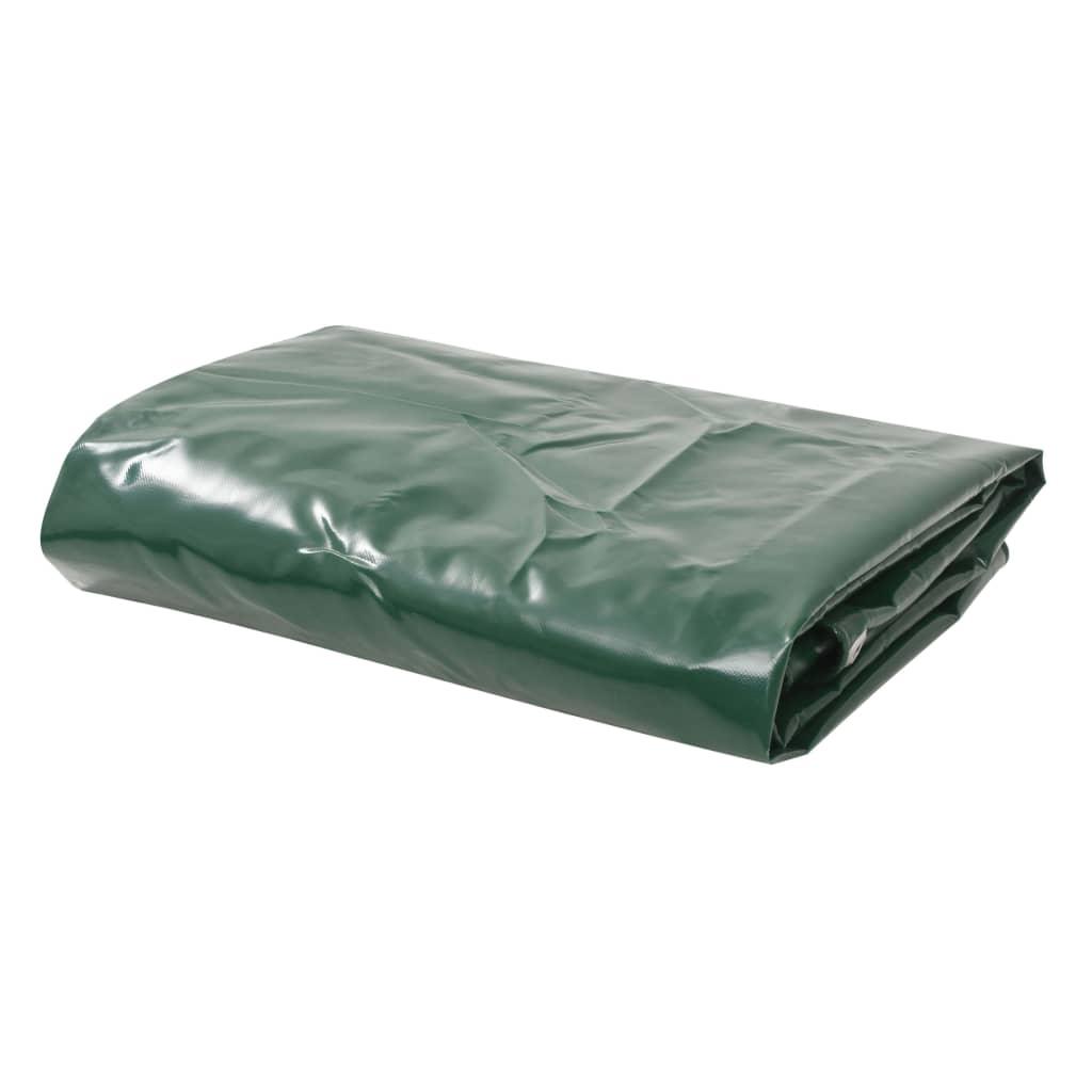 Bâche drap de camping protection jardin couverture remorque 4 x 7 m vert 02_0002252 - Helloshop26