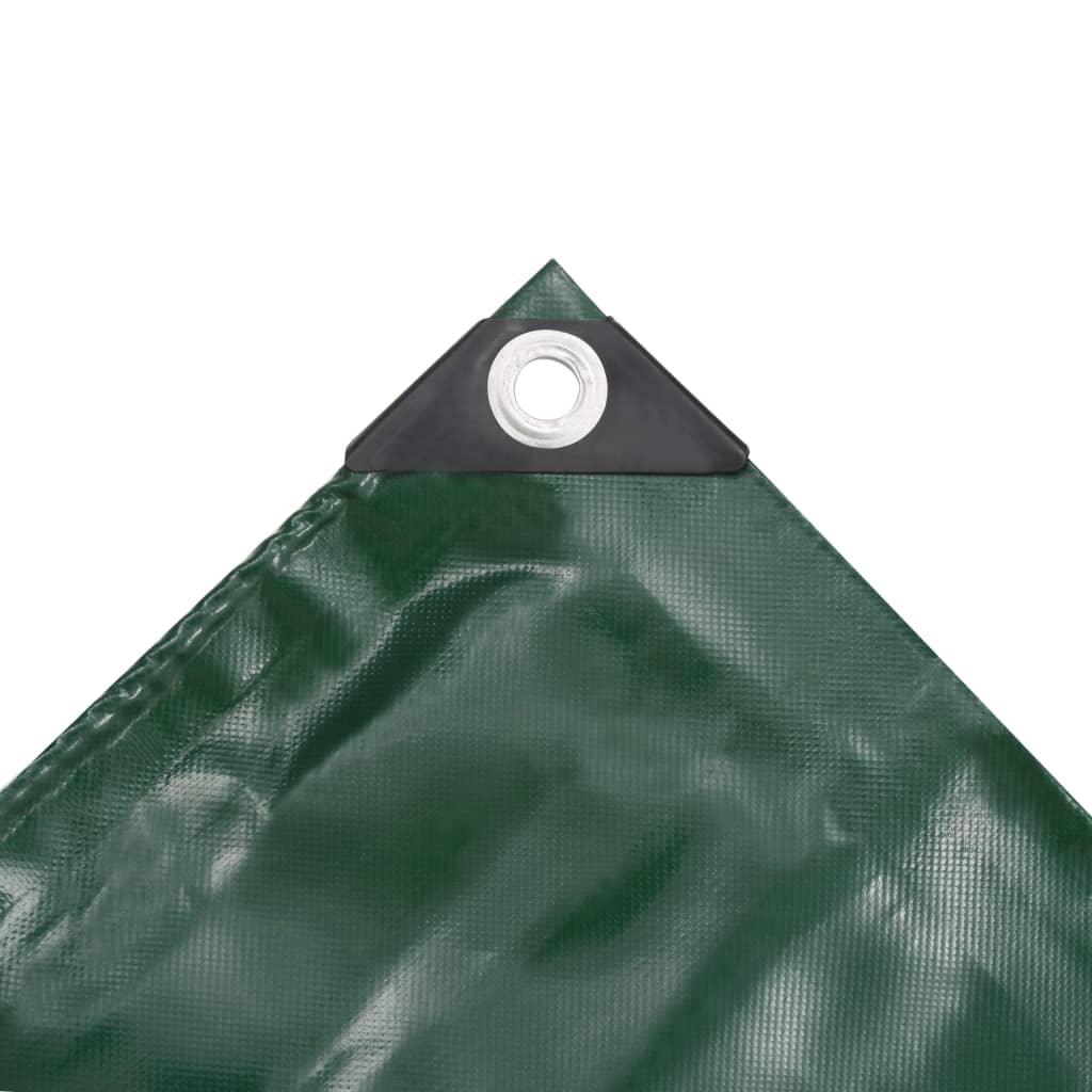 Bâche drap de camping protection jardin couverture remorque 4 x 7 m vert 02_0002252 - Helloshop26