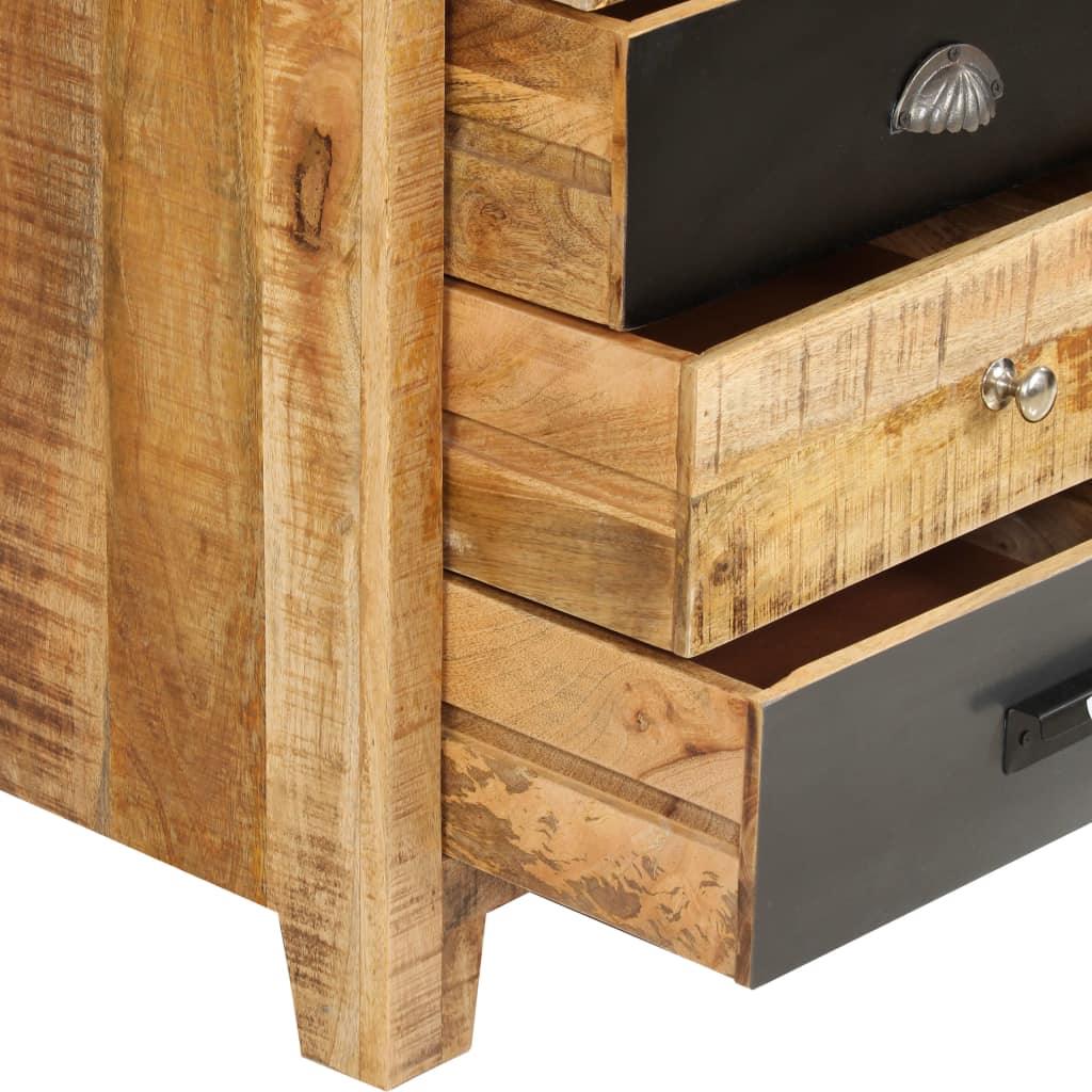 Buffet bahut armoire console meuble de rangement bois de manguier solide 160 cm 4402074 - Helloshop26