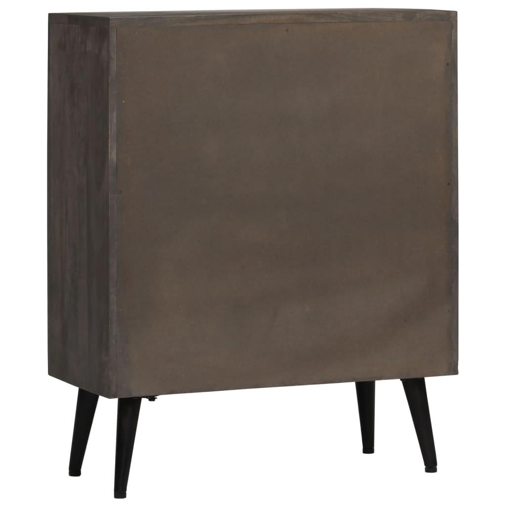 Buffet bahut armoire console meuble de rangement bois solide de manguier 76 cm 4402212 - Helloshop26