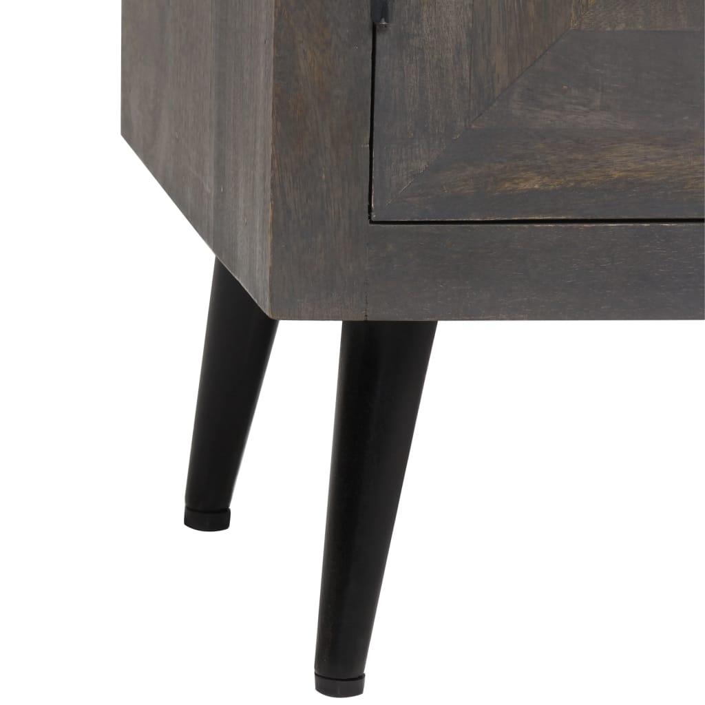 Buffet bahut armoire console meuble de rangement bois solide de manguier 76 cm 4402212 - Helloshop26