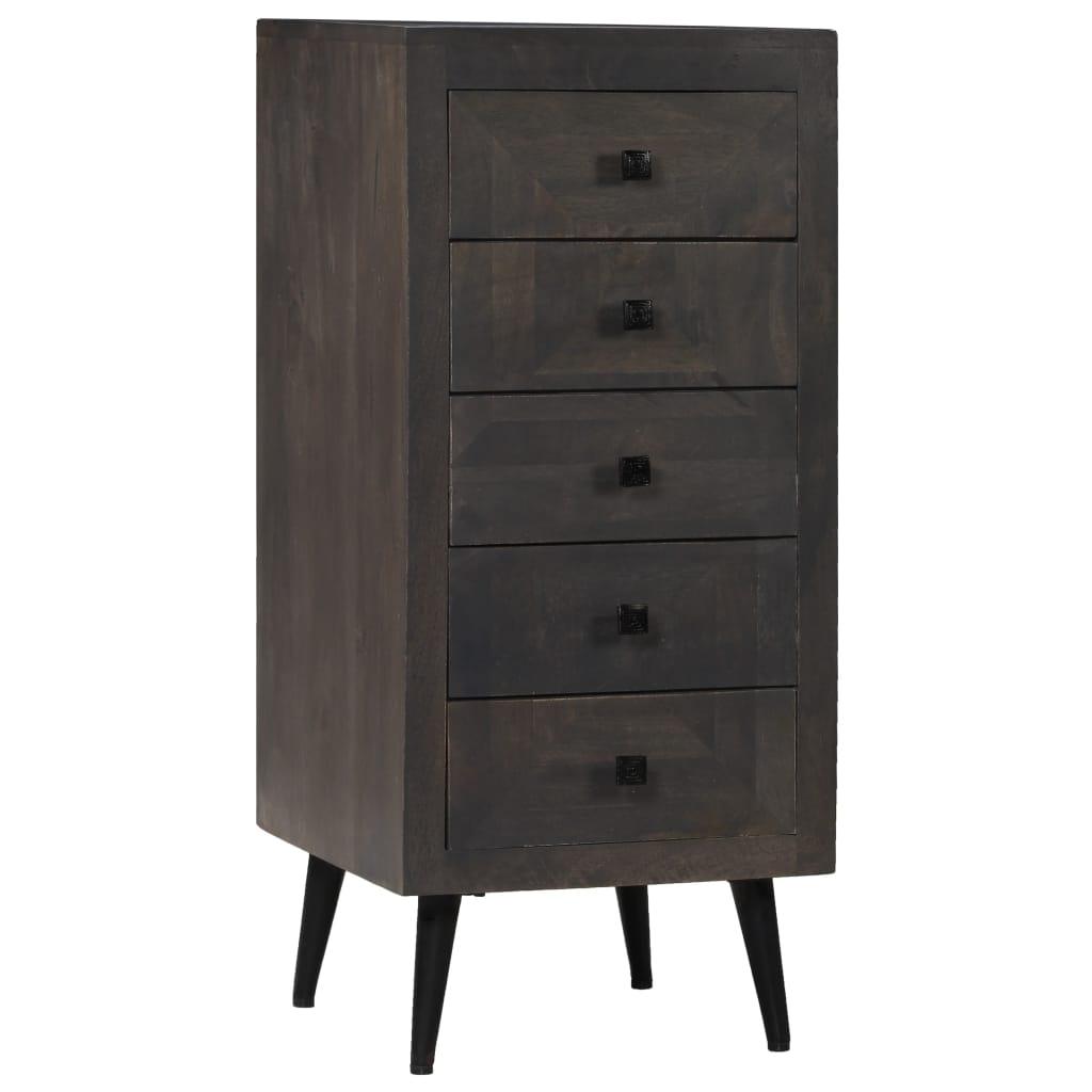 Buffet bahut armoire console meuble de rangement bois massif de manguier 91 cm 4402073 - Helloshop26