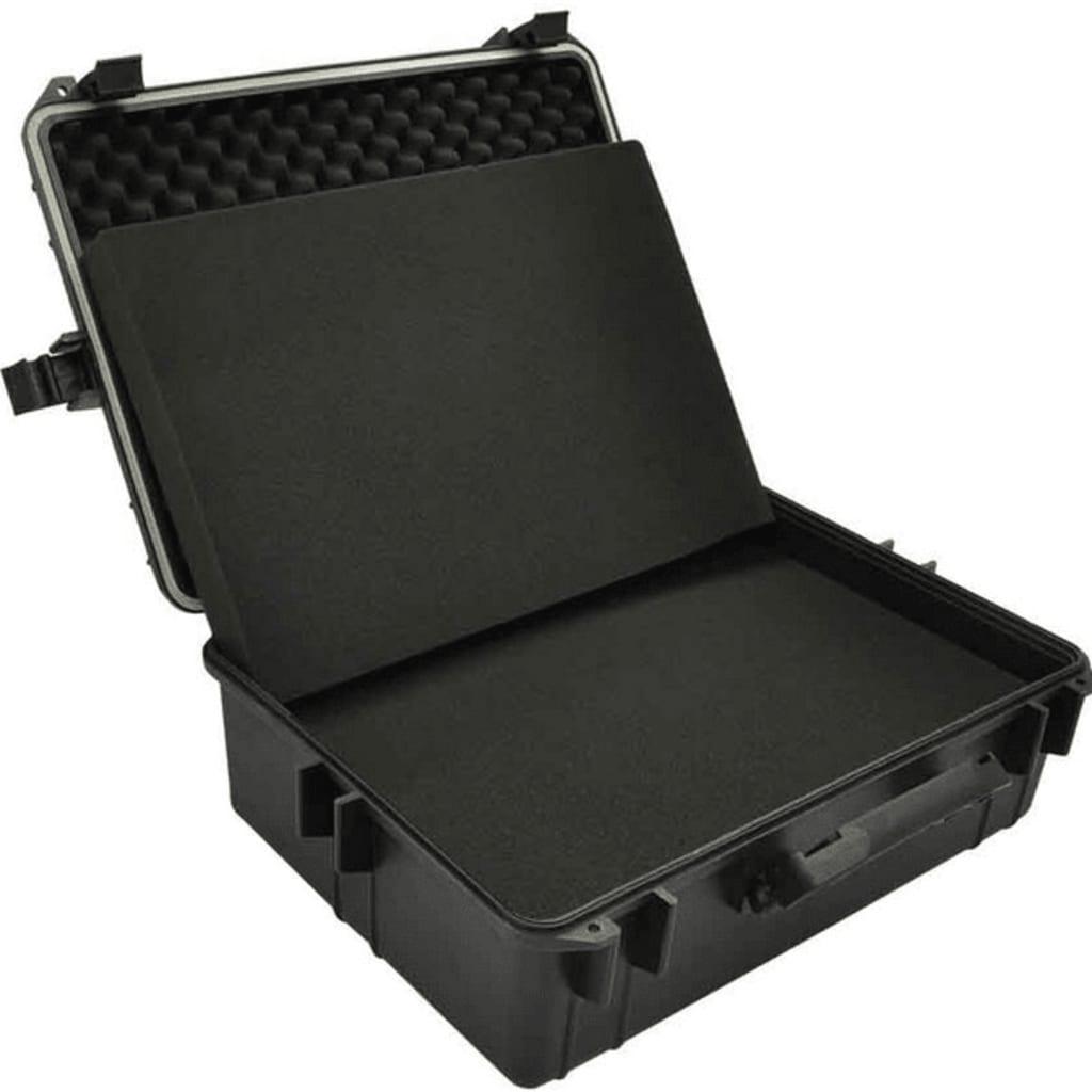 Caisse valise coffre boîte à outils rangement kit coffret mallette 35 litres noir 02_0003245 - Helloshop26