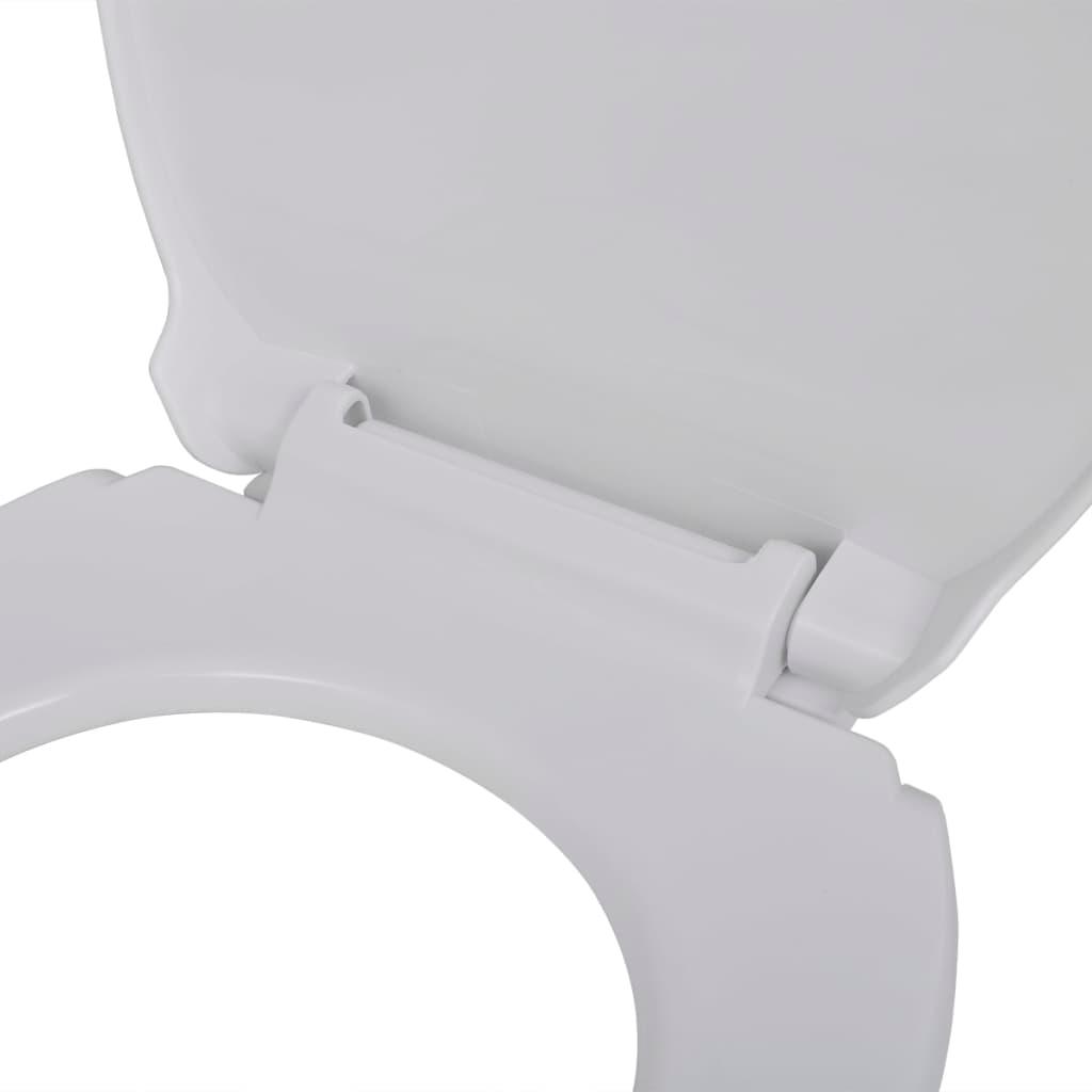 Abattant WC à fermeture en douceur Blanc Ovale 02_0002889 - Helloshop26