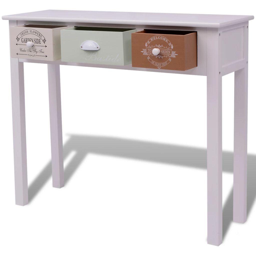 Buffet bahut armoire console meuble de rangement en style français bois 4402114 - Helloshop26
