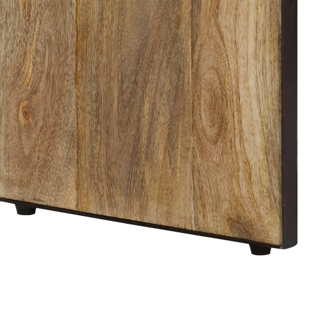 Buffet bahut armoire console meuble de rangement 120 cm bois de manguier massif 4402200 - Helloshop26