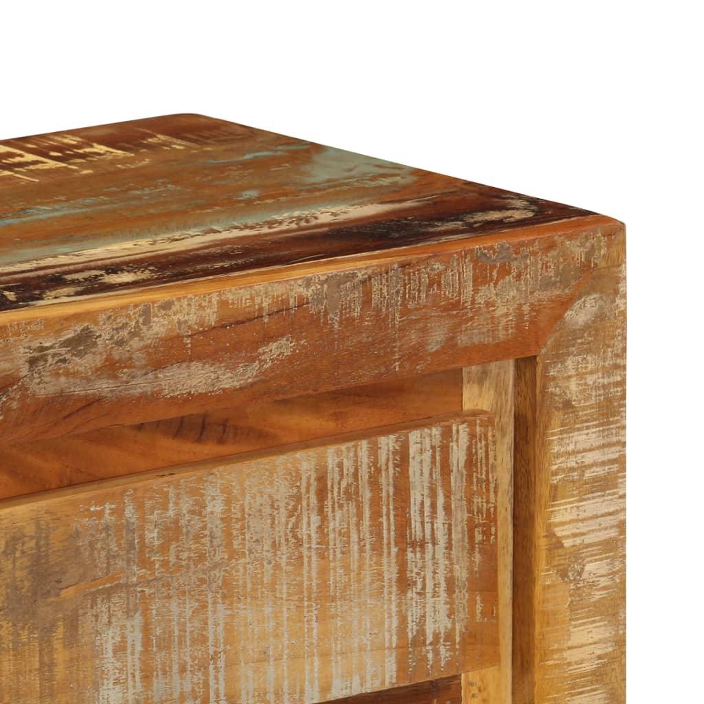 Buffet bahut armoire console meuble de rangement 120 cm bois de récupération solide 4402172 - Helloshop26