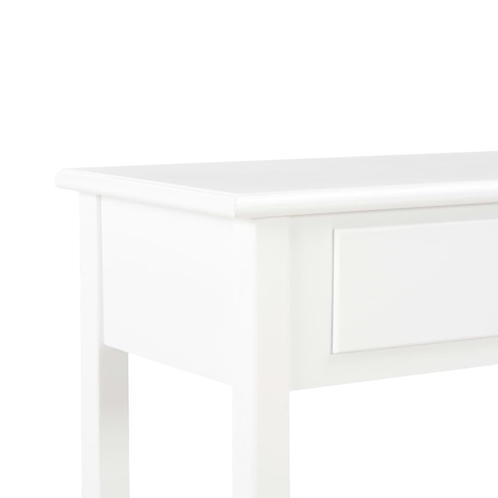Buffet bahut armoire console meuble de rangement blanc 110 cm mdf 4402280 - Helloshop26