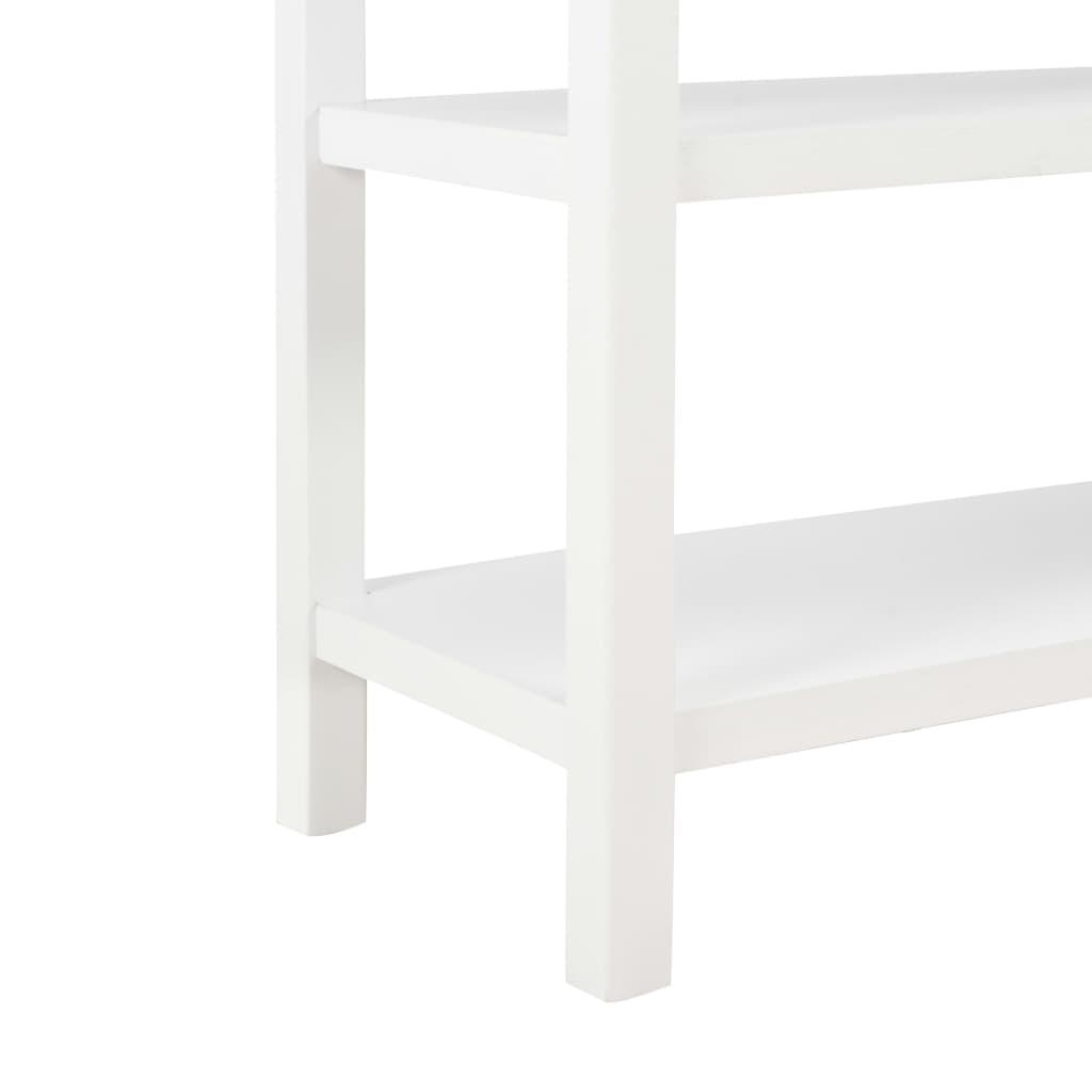 Buffet bahut armoire console meuble de rangement blanc 110 cm mdf 4402251 - Helloshop26