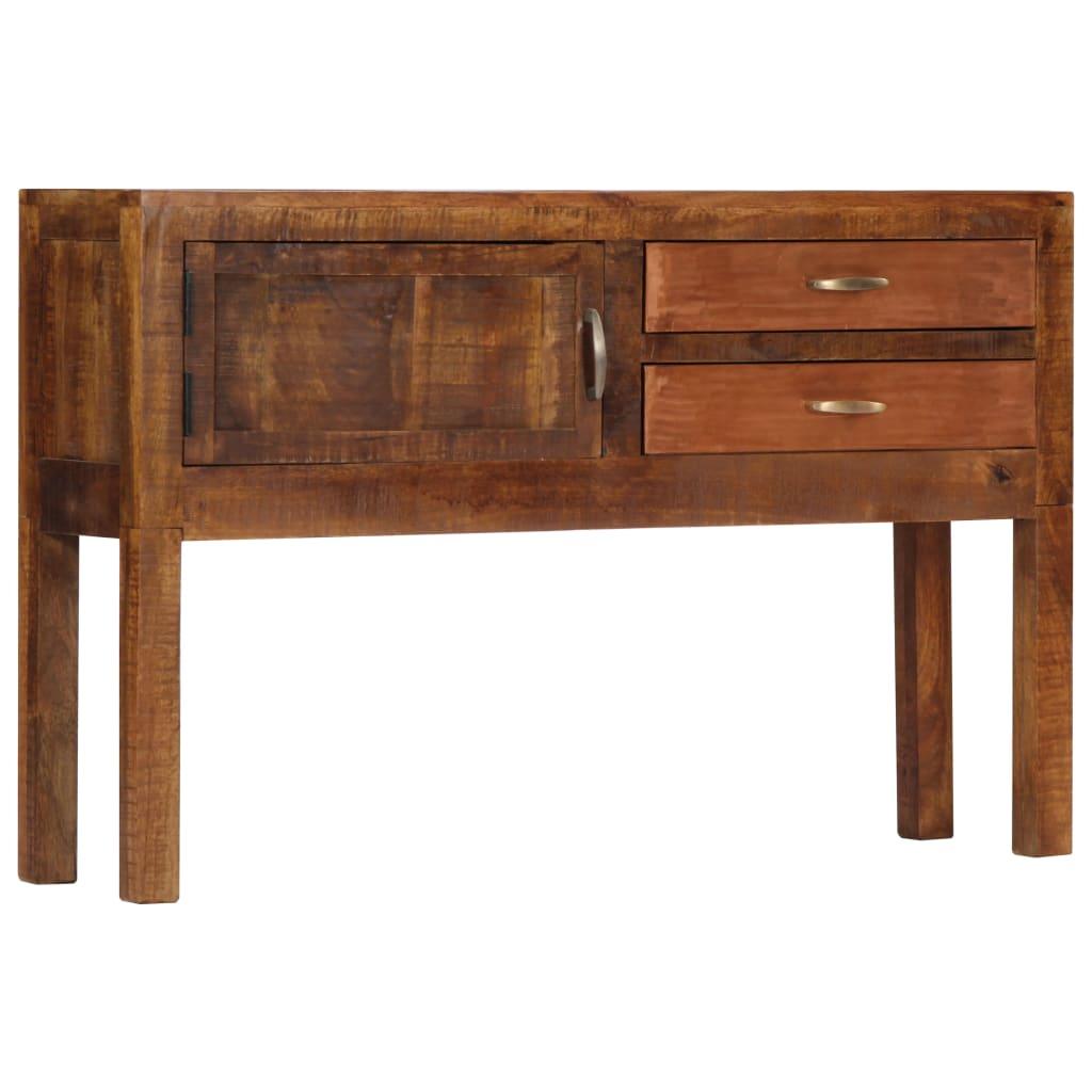Buffet bahut armoire console meuble de rangement 118 cm bois de manguier massif 4402275 - Helloshop26