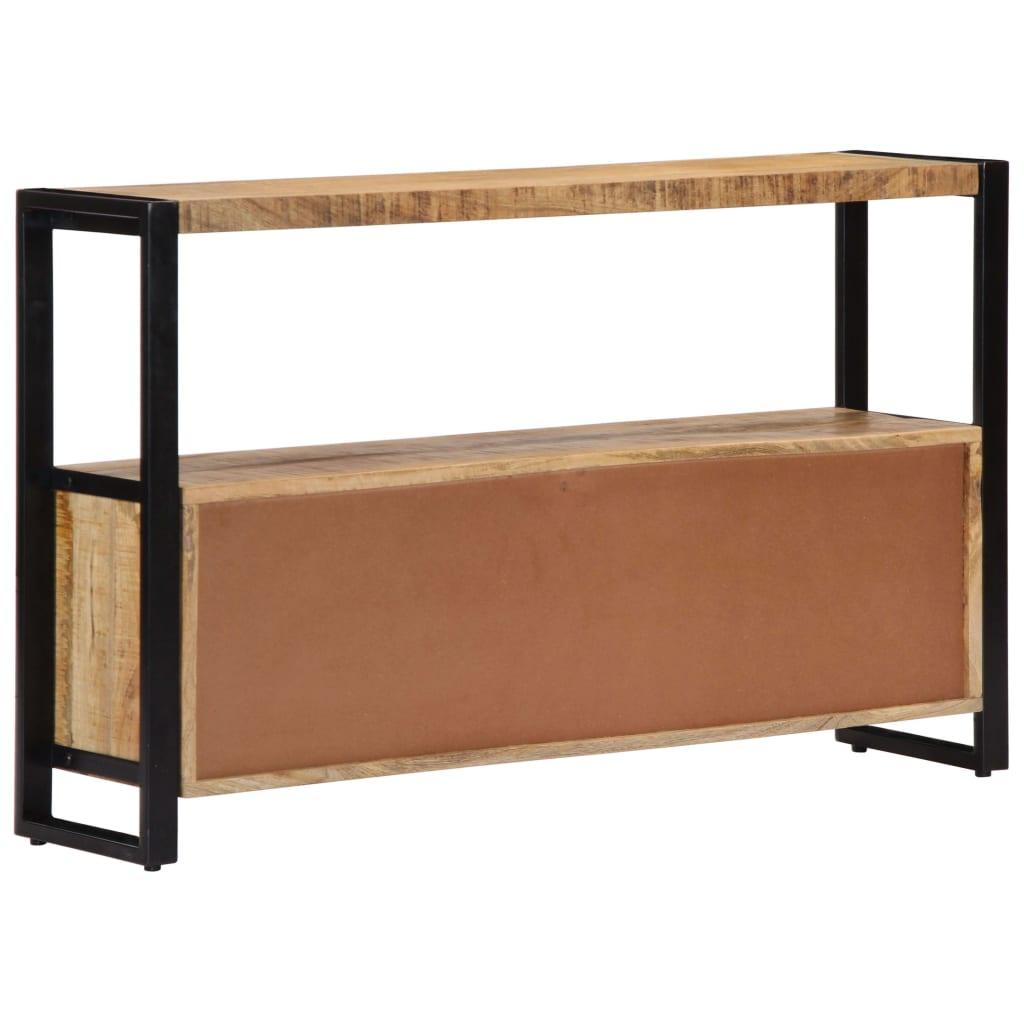 Buffet bahut armoire console meuble de rangement latérale 120 cm bois de manguier solide 4402226 - Helloshop26