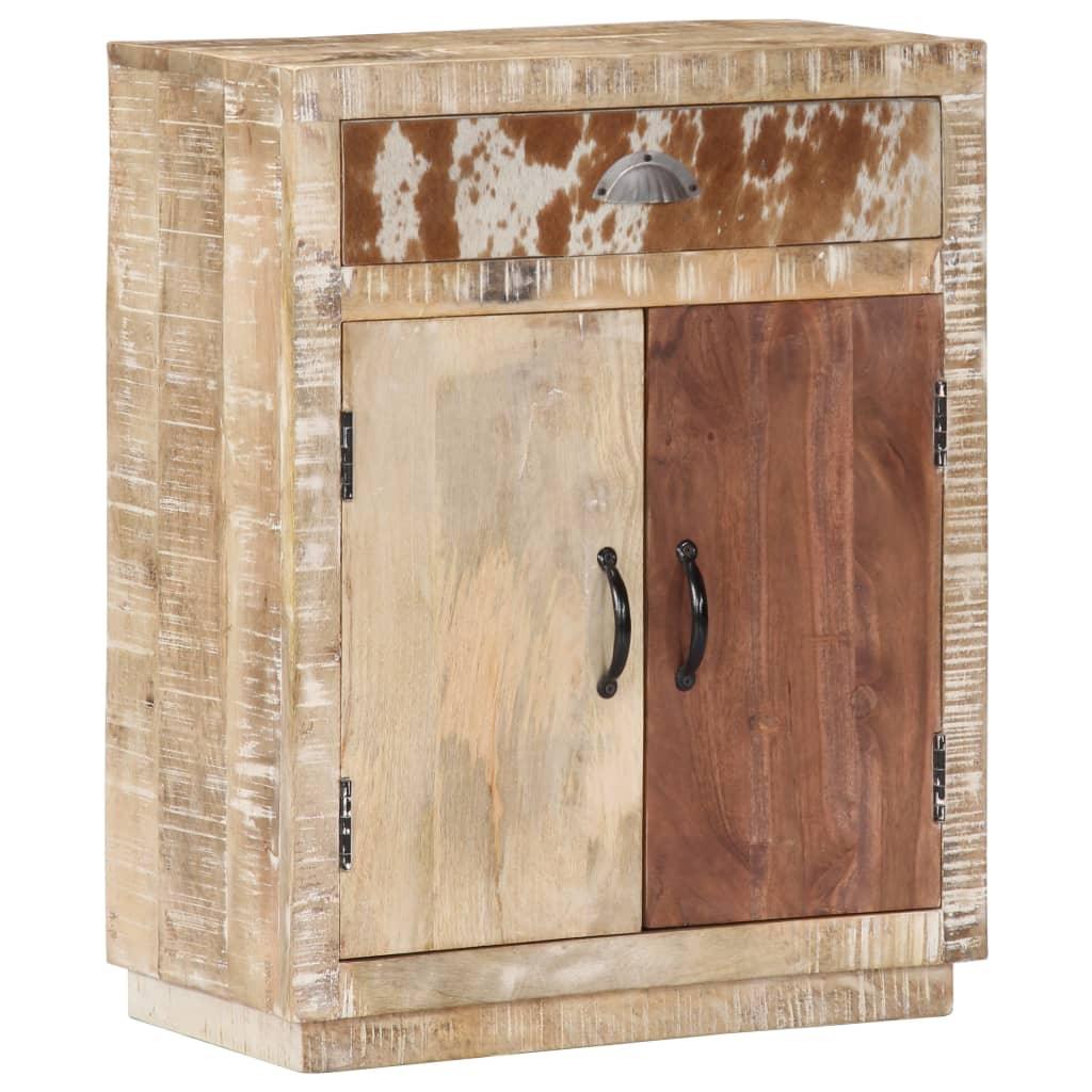 Buffet bahut armoire console meuble de rangement 75 cm bois de manguier massif 4402279 - Helloshop26