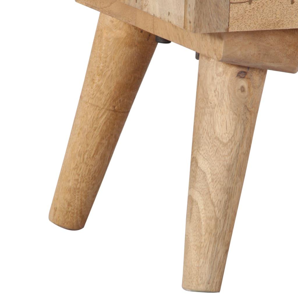 Buffet bahut armoire console meuble de rangement 100 cm bois de manguier massif 4402258 - Helloshop26