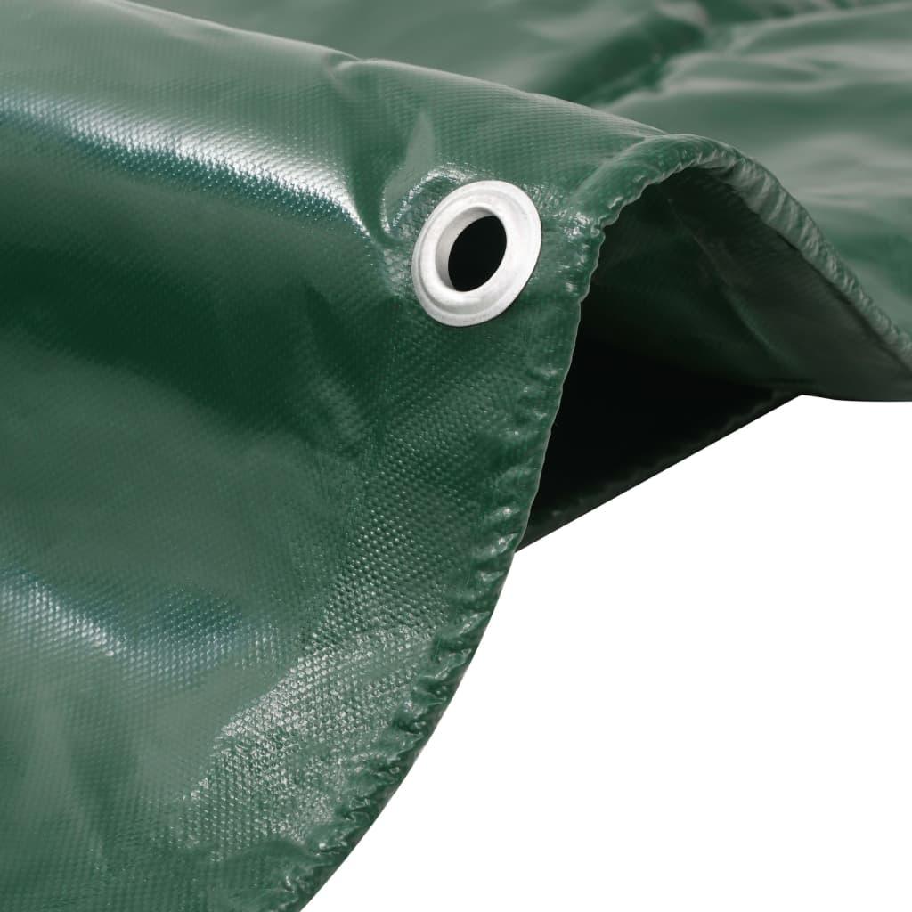 Bâche couverture de protection housse de protection imperméable contre UV camping meubles de jardin voitures bateau extérieur 6 x 8 m vert 02_0002190 - Helloshop26