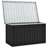 Coffre boîte meuble de jardin rangement 149 x 99 x 93 cm anthracite 02_0013061