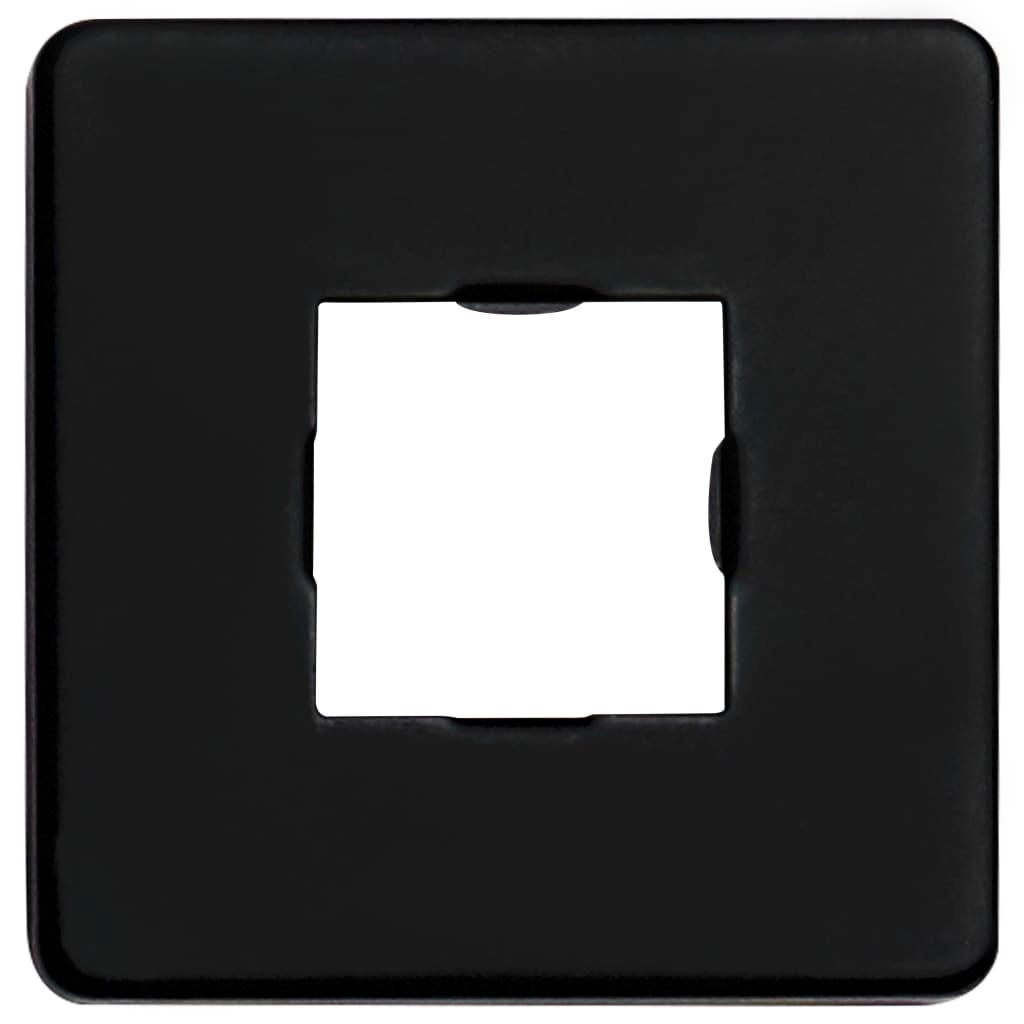Bras de support de douche carré acier inoxydable 201 noir 40 cm 02_0003282 - Helloshop26