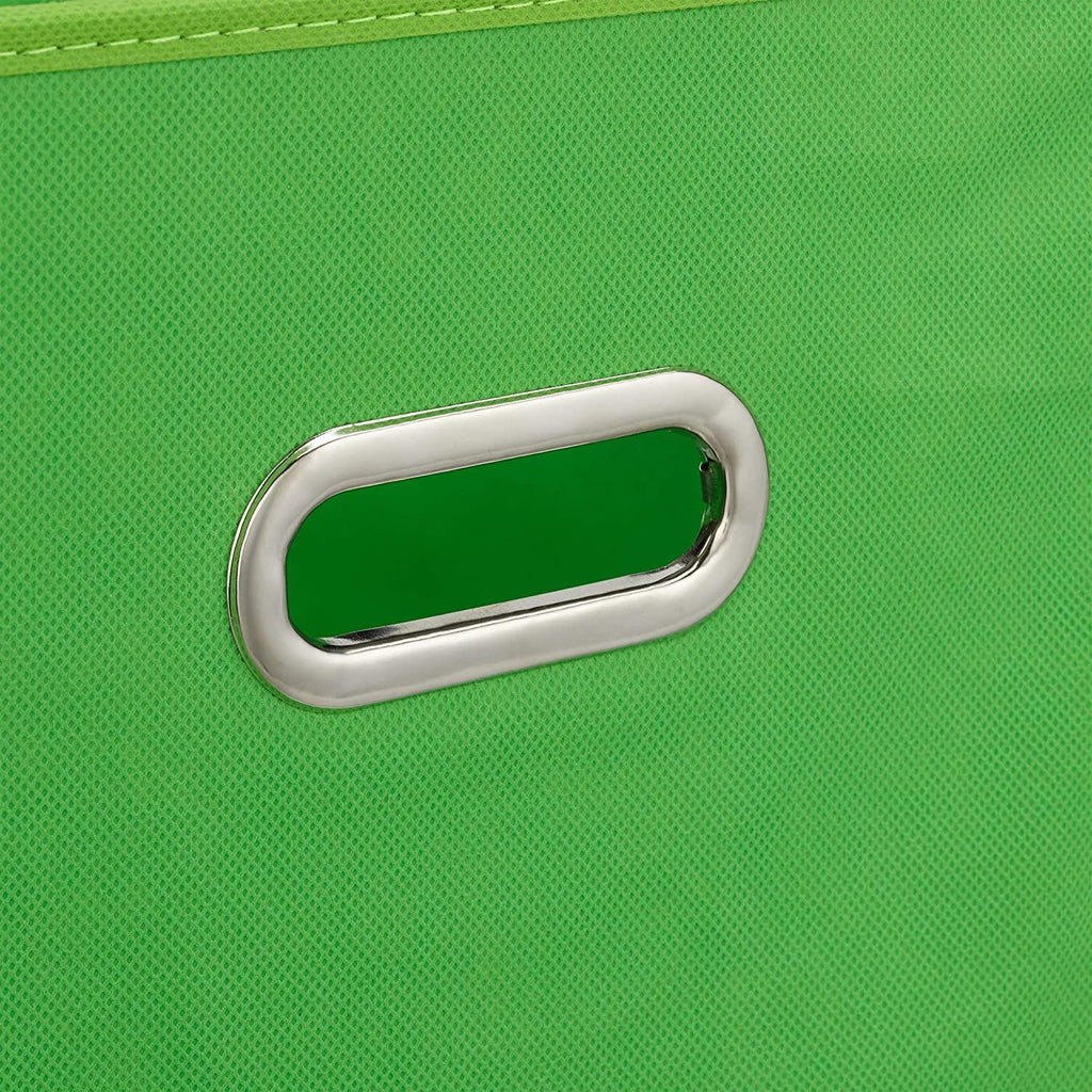 Boîte de rangement en tissu en lot de 2 vert 13_0000486 - Helloshop26