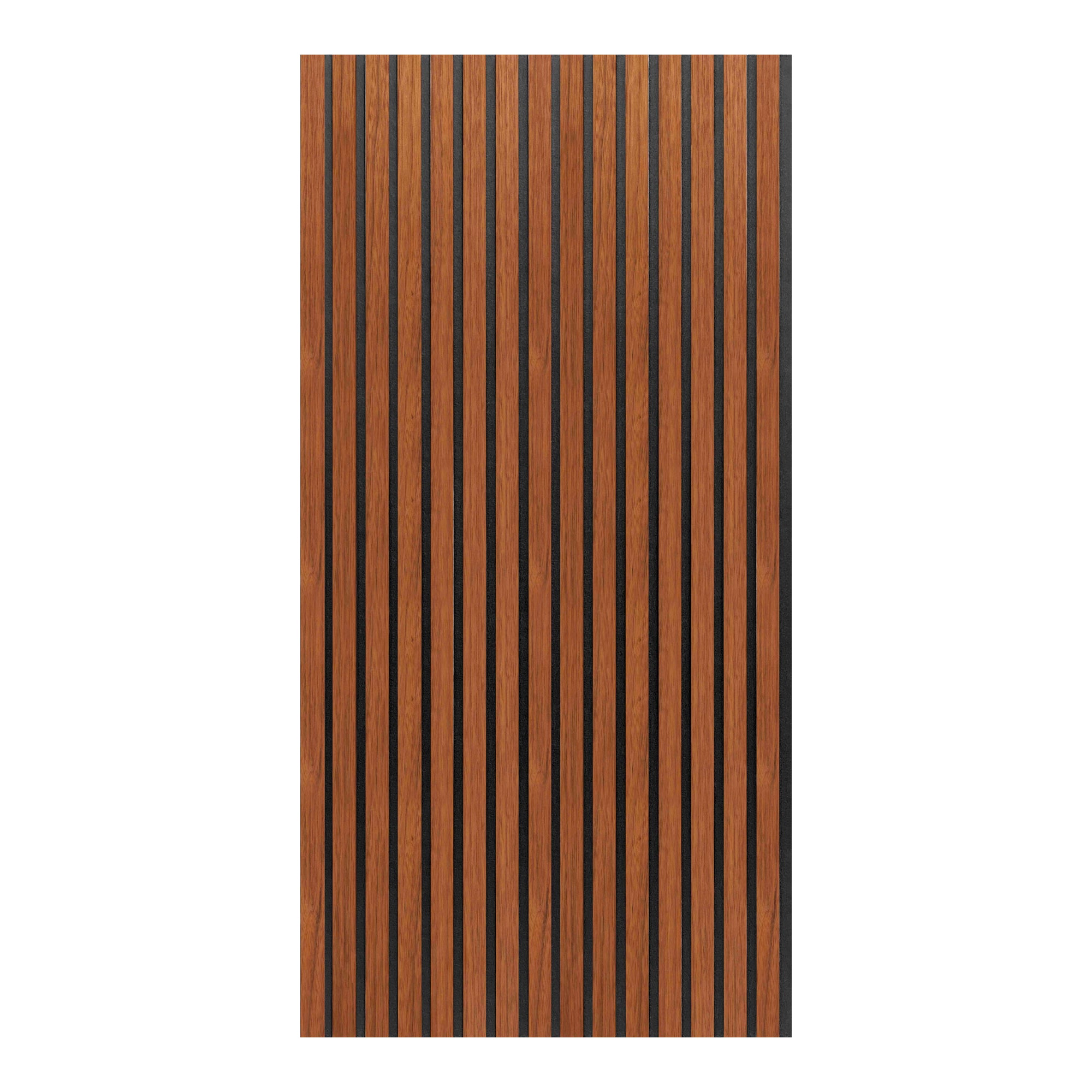 Lot De 12 Panneaux Acoustiques Vicco - Dimensions : 120 X 40 X 1.8 Cm Chacun - Matériau : MDF - Couleur Marron/grège - Pour Améliorer L'isolation Sonore D'une Pièce