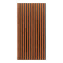 Lot De 12 Panneaux Acoustiques Vicco - Dimensions : 120 X 40 X 1.8 Cm Chacun - Matériau : MDF - Couleur Marron/grège - Pour Améliorer L'isolation Sonore D'une Pièce - 1