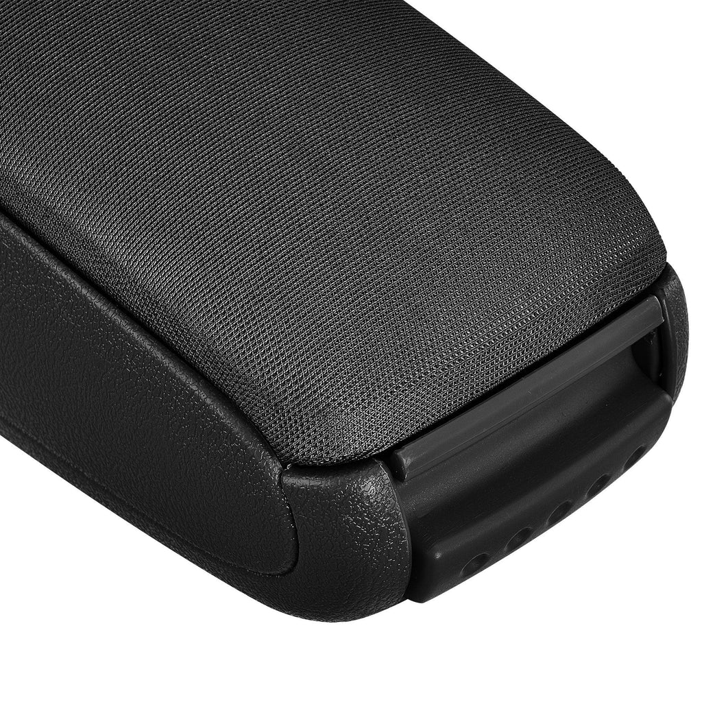 Accoudoir central pour Seat Leon III (Type 5F) avec compartiment rembourré textile noir 03_000067 - Helloshop26