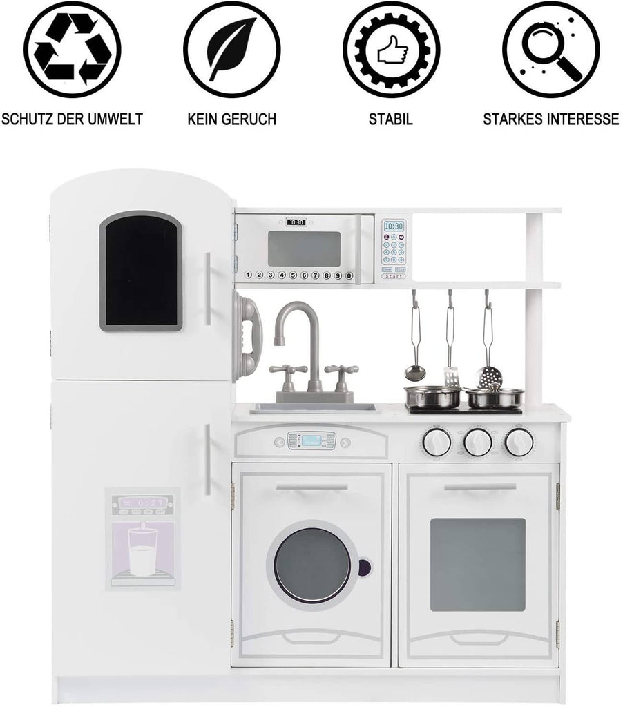 Cuisine de jeu en bois pour enfants avec accessoires 19_0000177 - Helloshop26