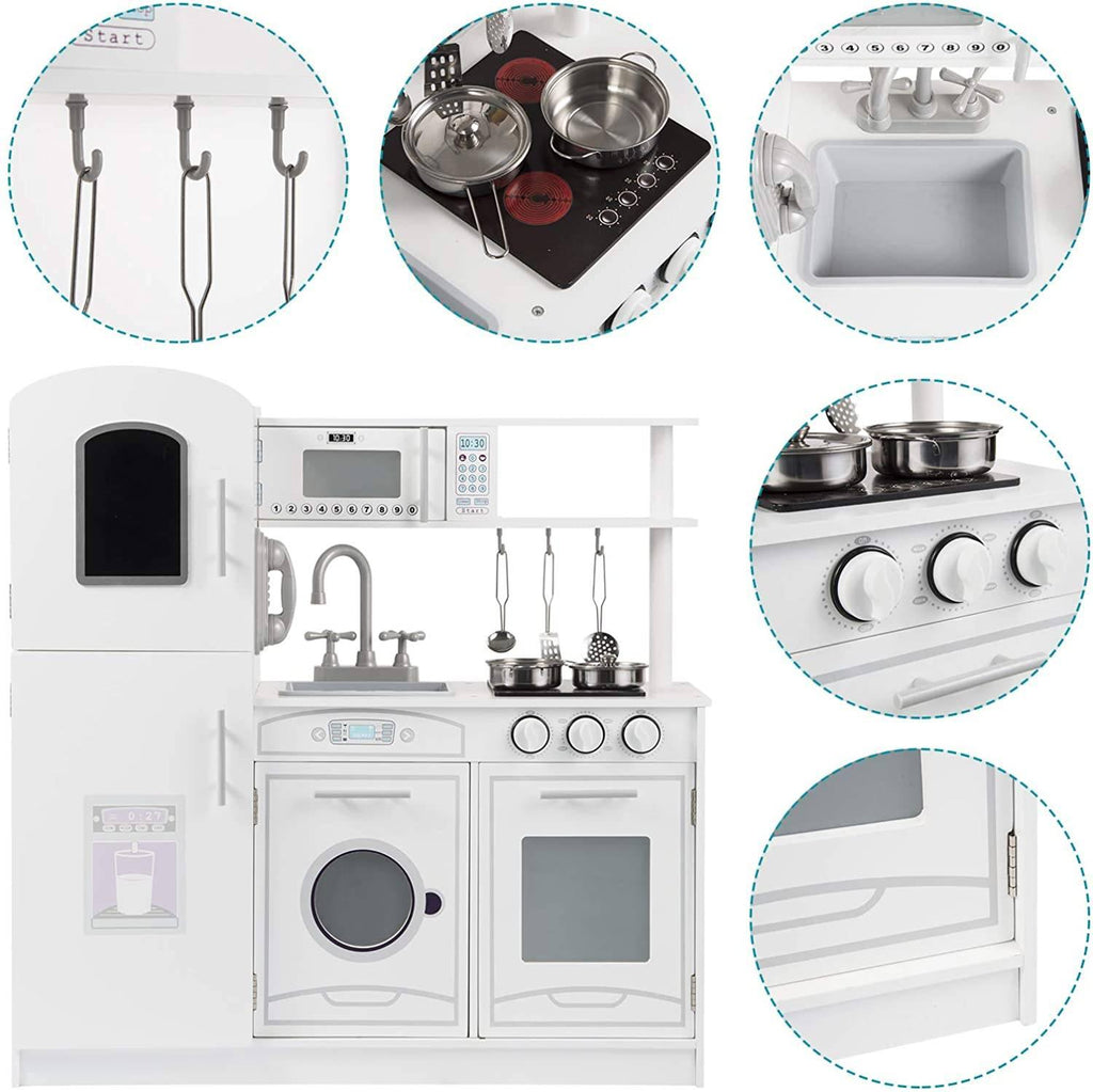 Cuisine de jeu en bois pour enfants avec accessoires 19_0000177 - Helloshop26