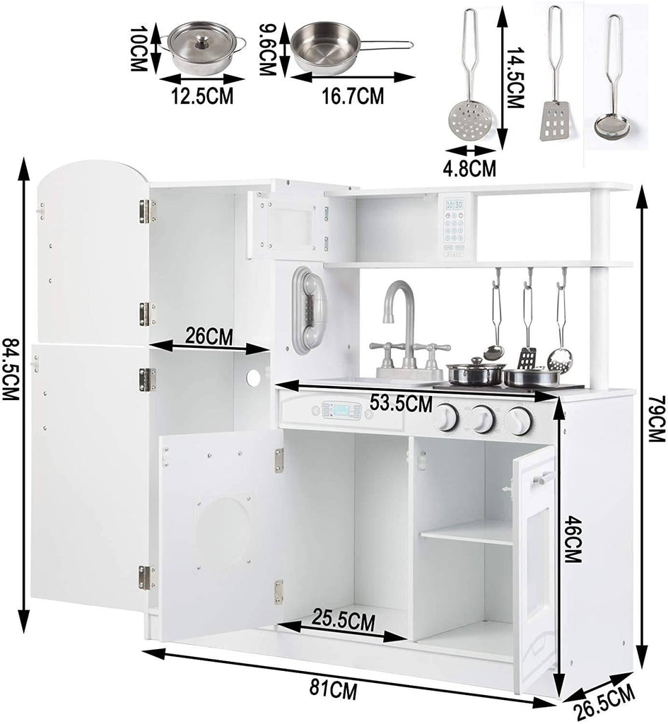 Cuisine de jeu en bois pour enfants avec accessoires 19_0000177 - Helloshop26