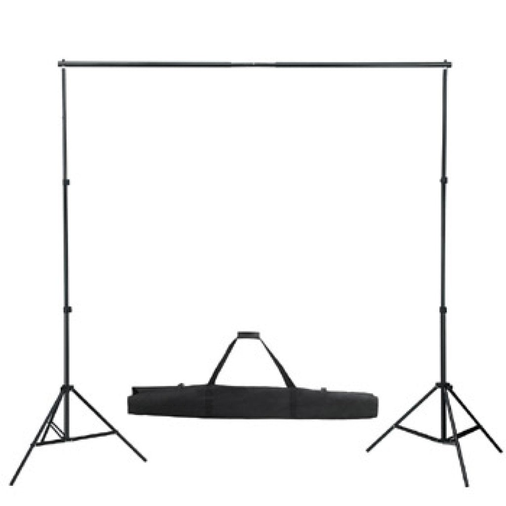Kit Complet Studio Photo + Fond noir 3x3 1802013