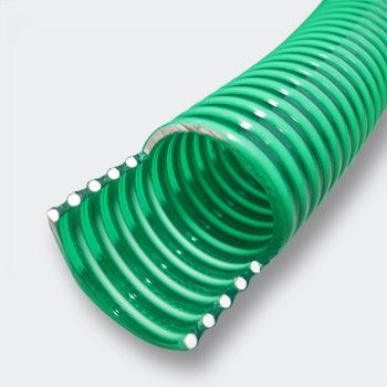 50 mètres Tuyau d'aspiration en PVC 1 1/2 Pouces (38,1 mm), avec spirale de renforcement 4216407 - Helloshop26