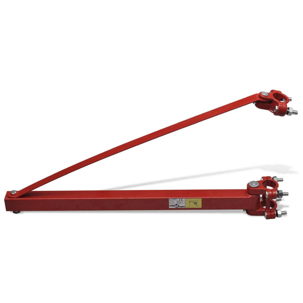 Potence Pour Palan Électrique 600 Kg - Bras Pivotant 180° En Acier Robuste