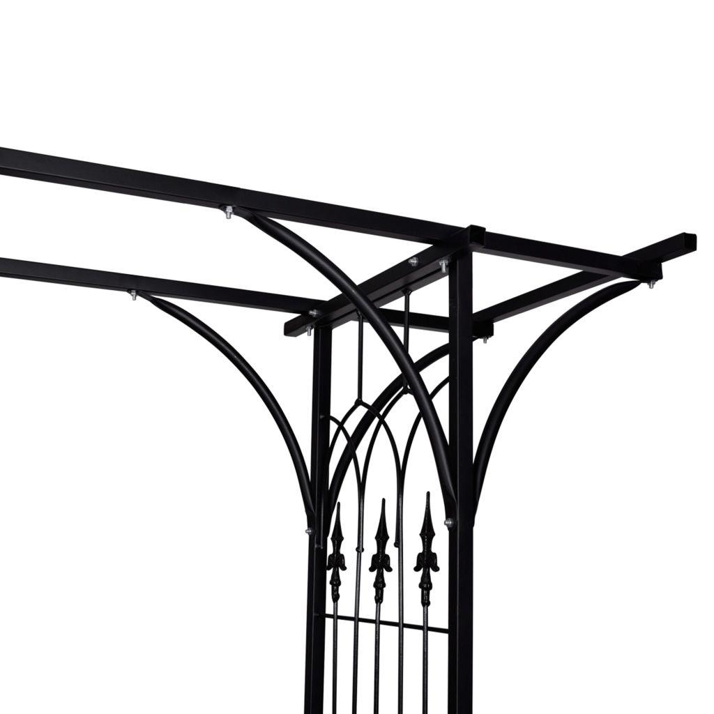 Arche de jardin à rosiers plante grimpante 200 cm en hauteur 2002047/2 - Helloshop26