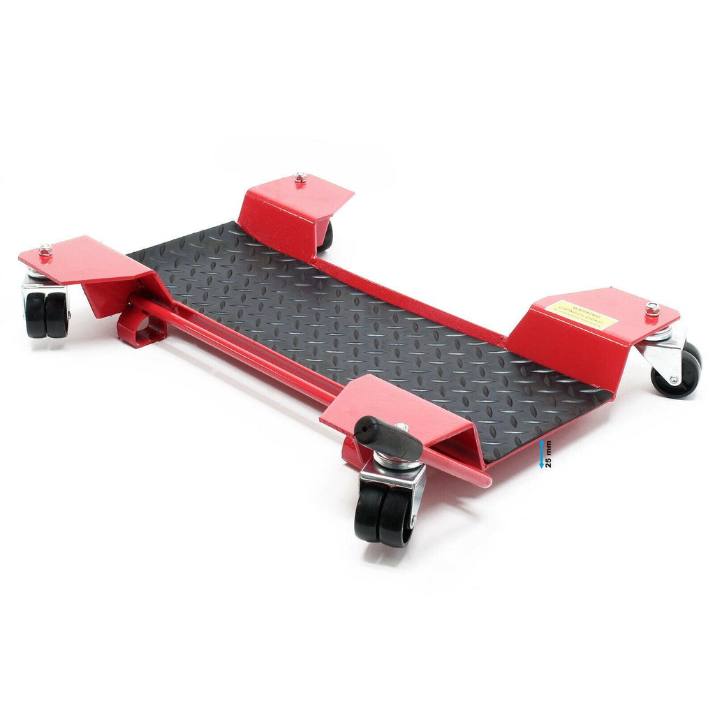 Chariot roulant range moto aide manœuvre et stationnement 60 cm support rail béquille 16_0002570 - Helloshop26