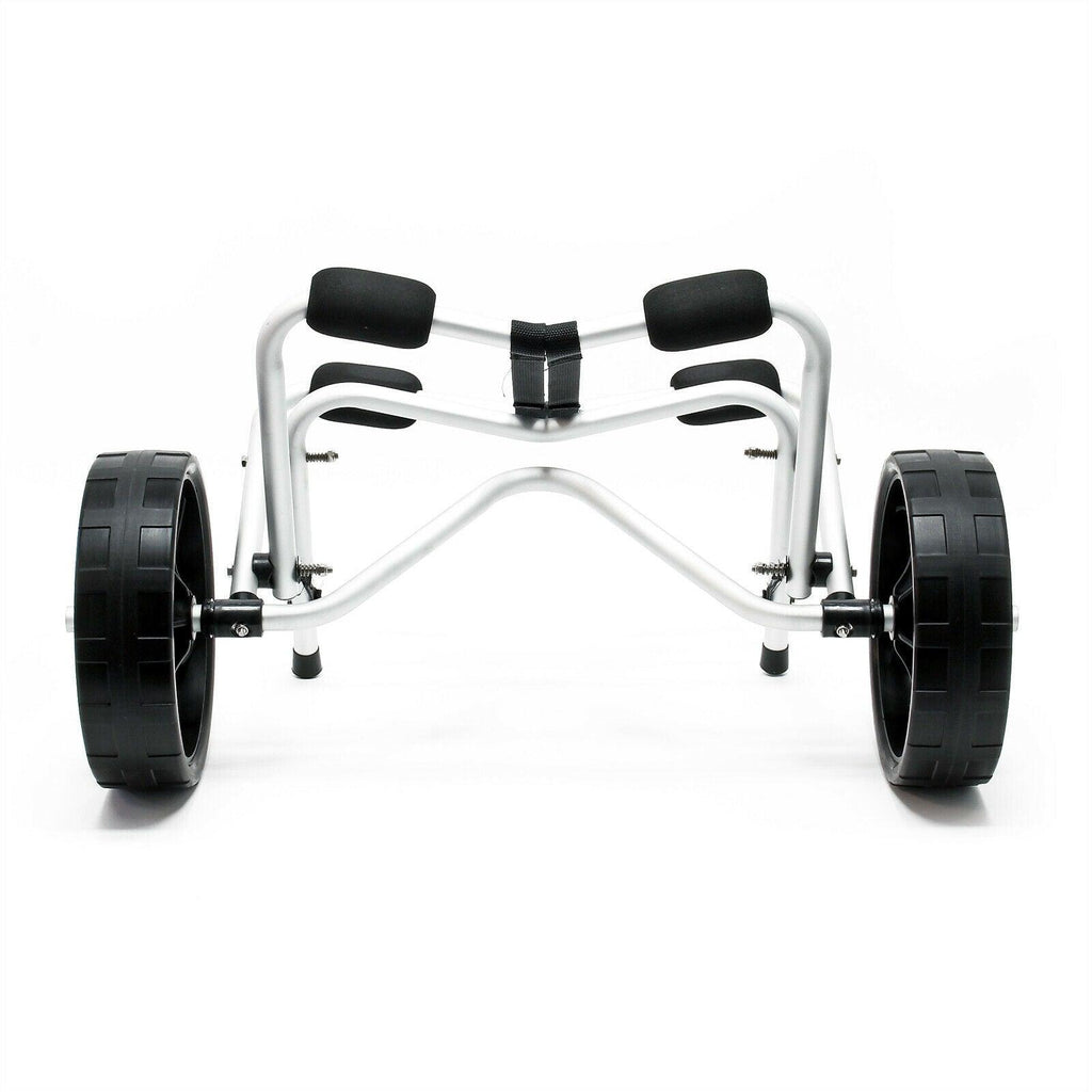 Chariot aluminium pliable 68kg roue lampe pu sangle fixation en nylon 16_0002563 - Helloshop26