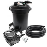 Kit set bassin 12000 litres 11 watts UVC pompe 10000 l/h tuyau 10 m kit de filtration 16_0001958