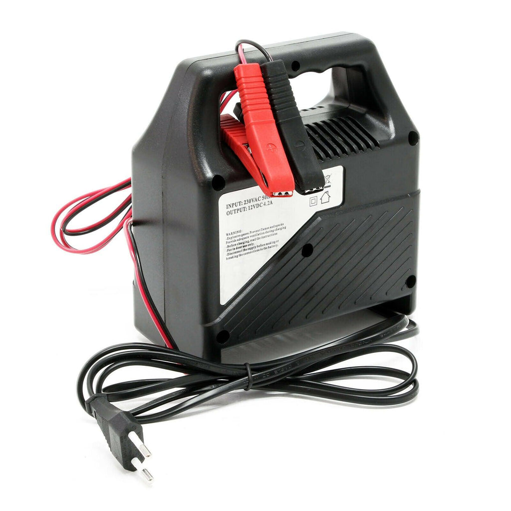 Chargeur de batteries pour les véhicules 6v 12v 6a automobile voitures recharger 16_0001708 - Helloshop26