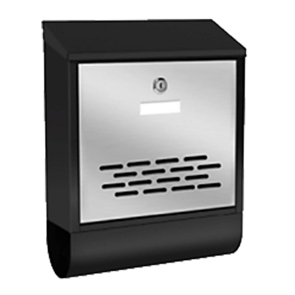 Boite aux lettres design porte-journaux boîte postale design murale  gris 16_0000111 - Helloshop26